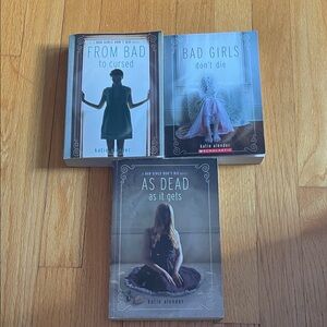 Scholastic Book Set - Bad Girls Don’t Die Series